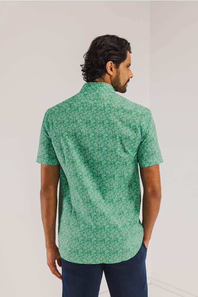 POPLIN OVERHEMD MET BORSTZAK 264 15911 3111